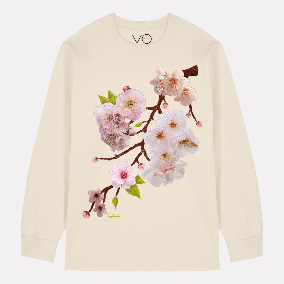 Cherry Blossom Long Sleeve T-Shirt (Unisex)