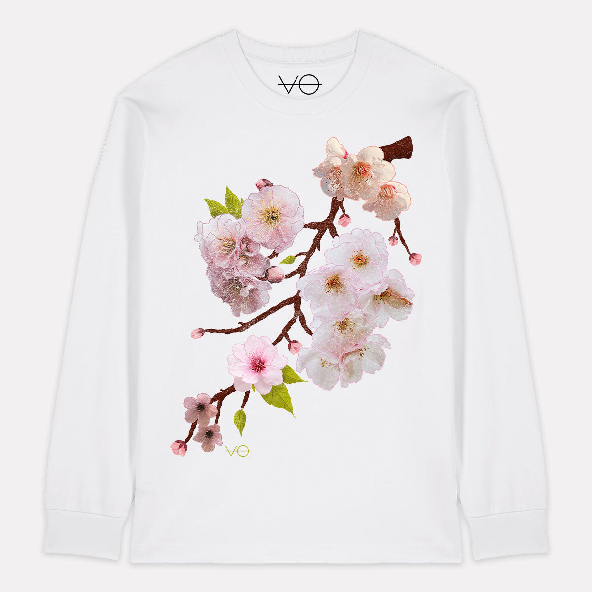 Cherry Blossom Long Sleeve T-Shirt (Unisex)