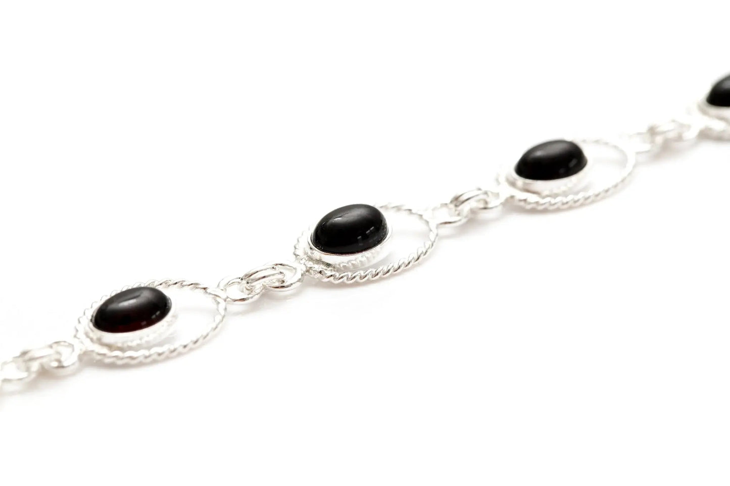 Cherry Red Quintessence Link Bracelet