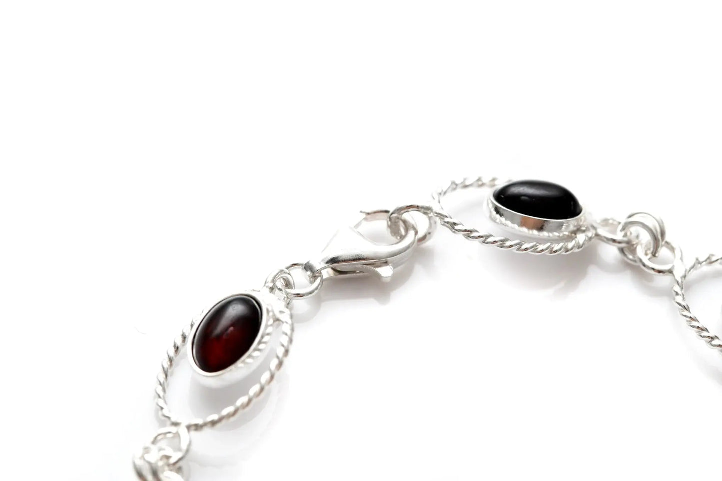 Cherry Red Quintessence Link Bracelet