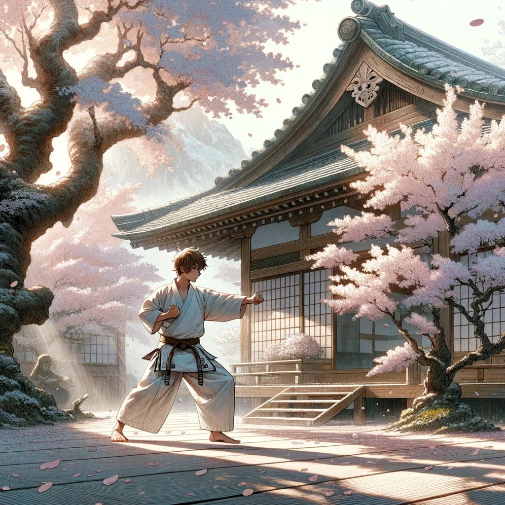 Cherry Blossom Dojo Canvas