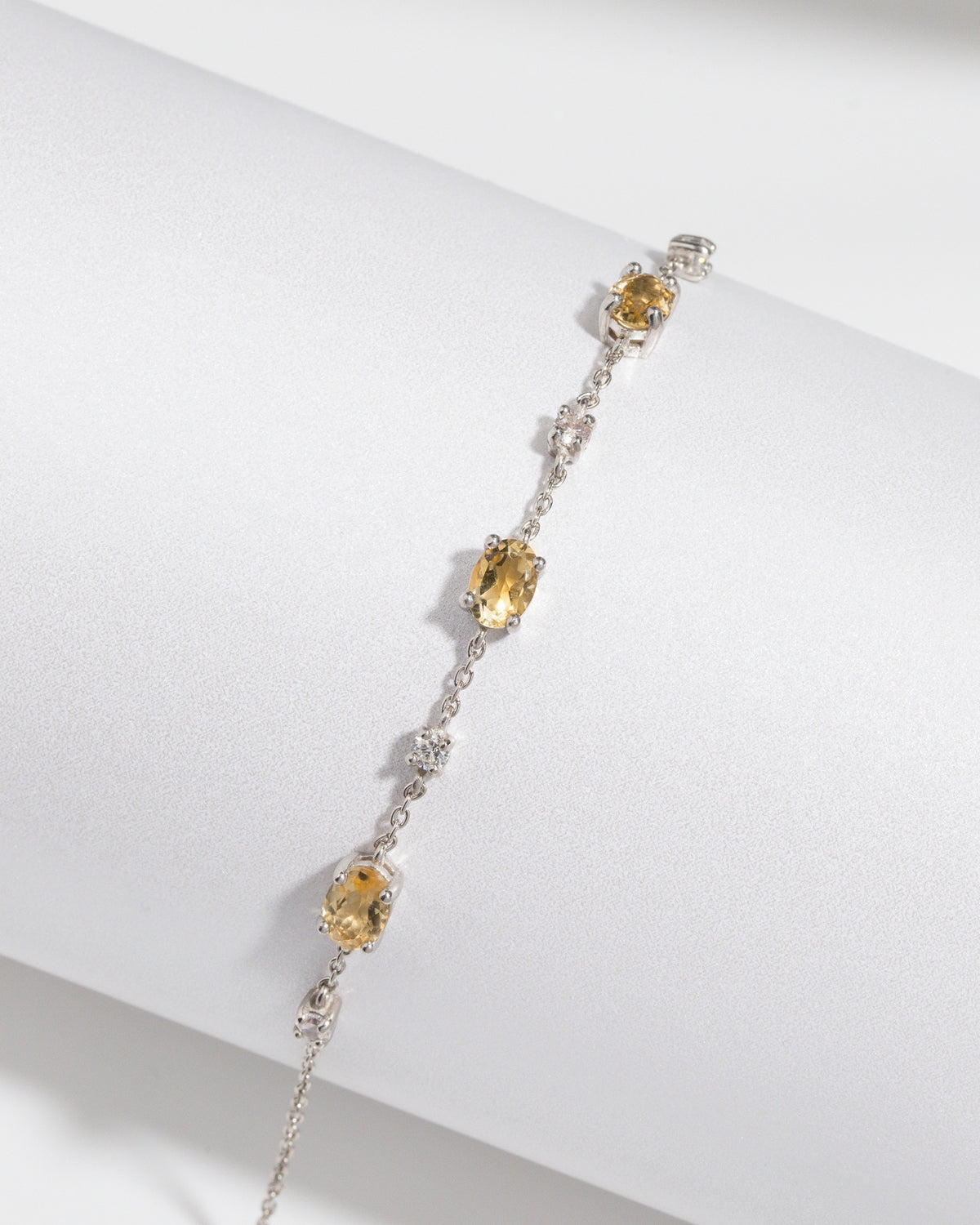 Mini Set 2 - Citrine Jewellery Set in Sterling Silver