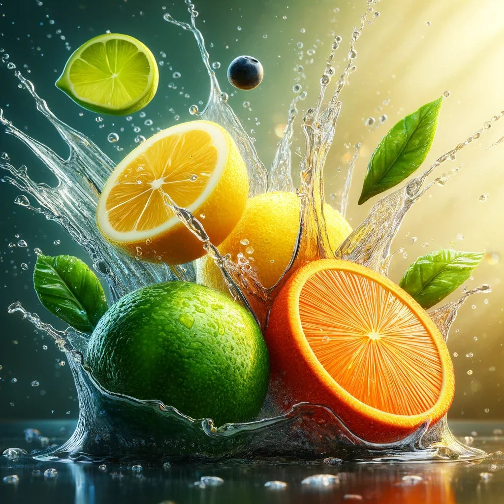 Citrus Splash Canvas