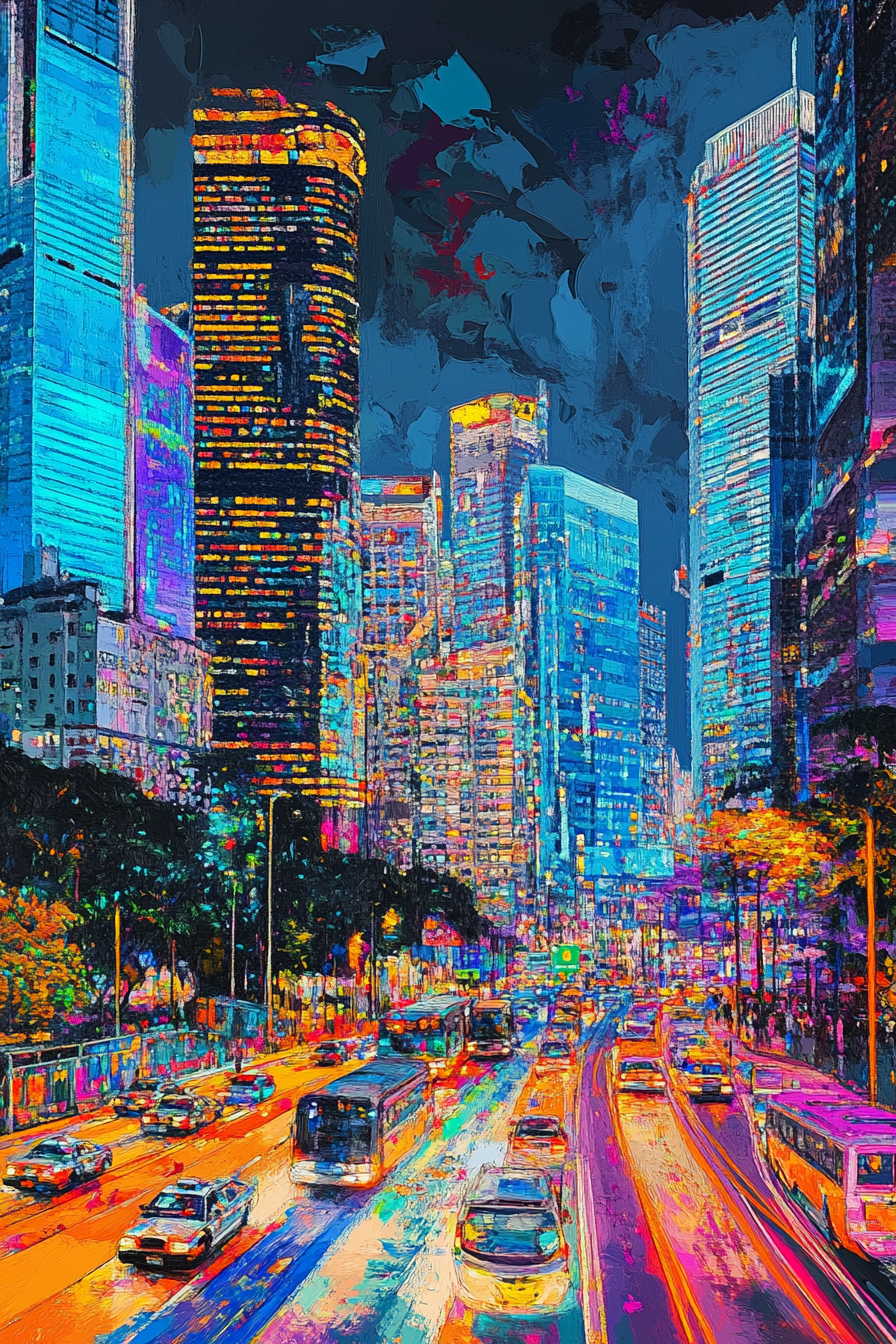 City Lights Blanket