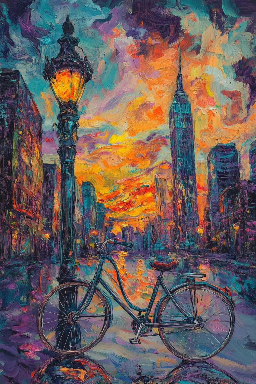 City Echoes Canvas