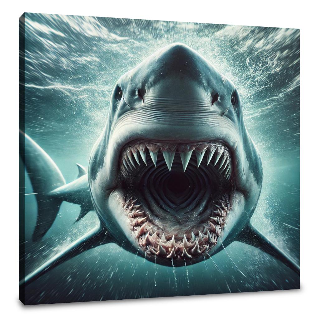 Predatory Abyss Canvas
