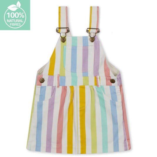Classic Wide Stripe Dress - Multicolour