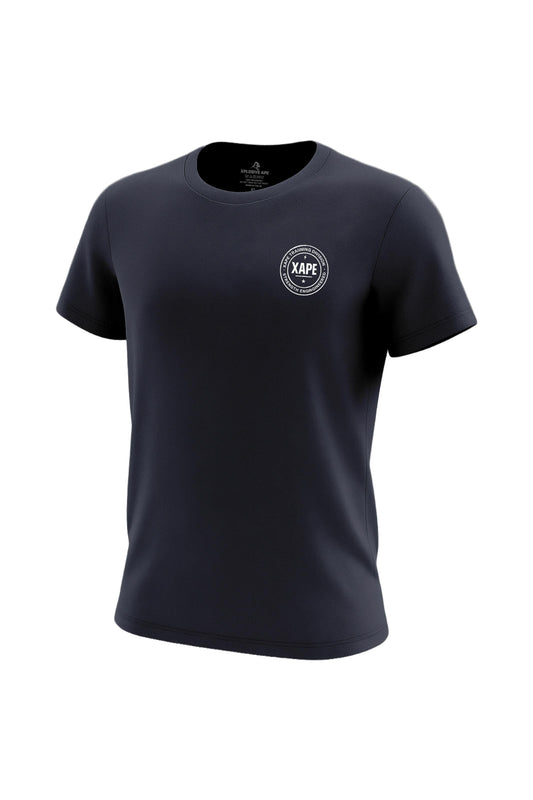 XAPE Classic Badge Logo X Tech Tee - Navy