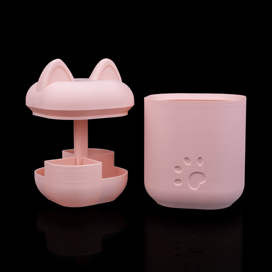 Essential Kit - Cute Kitty Inspired Home Organisation (Sleek & Versatile)