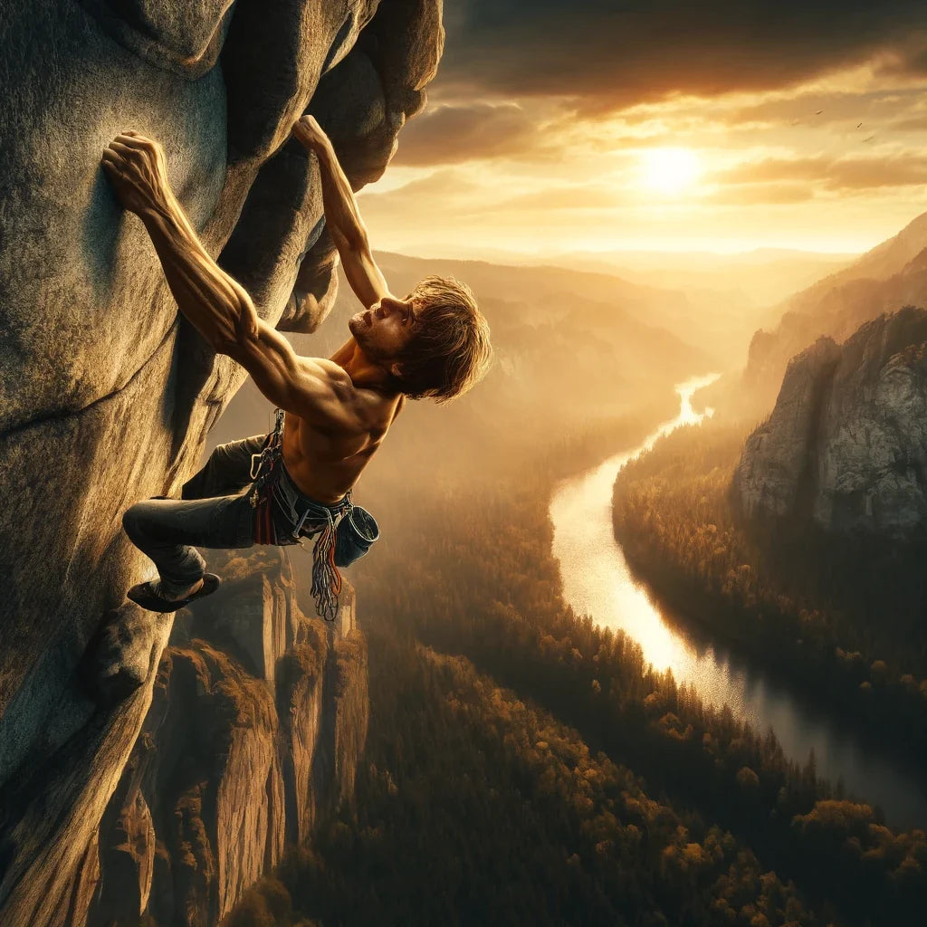 Climber's Triumph Canvas
