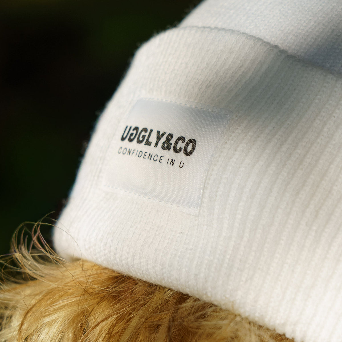White Beanie