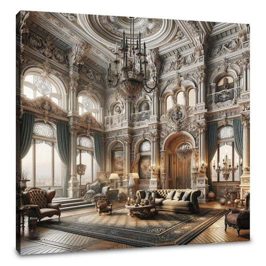 Architectural Elegance Canvas