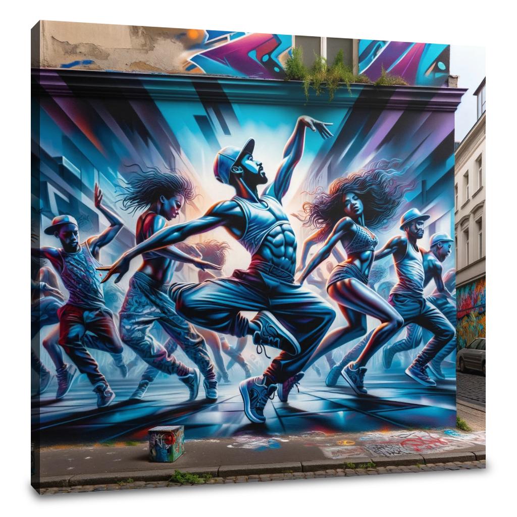 Dance of the Streets Canvas
