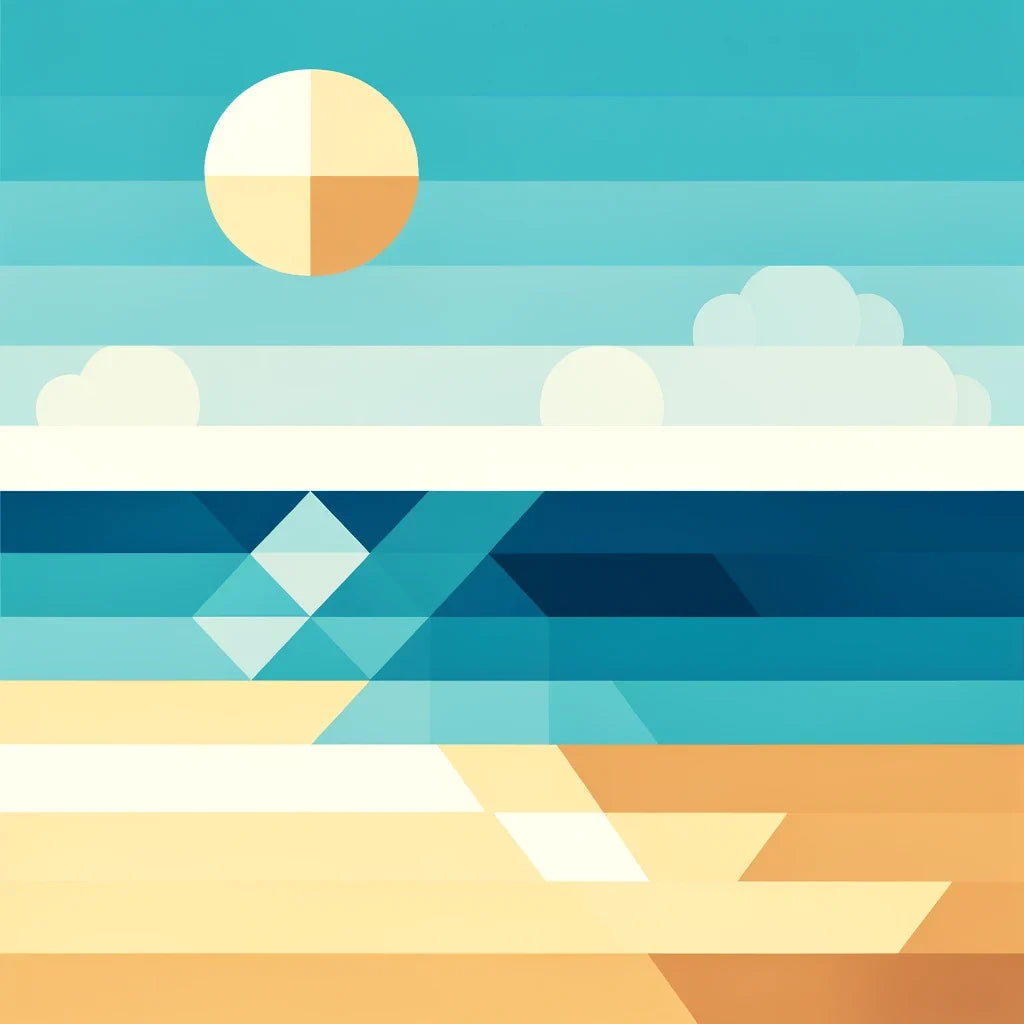 Coastal Calm Canvas