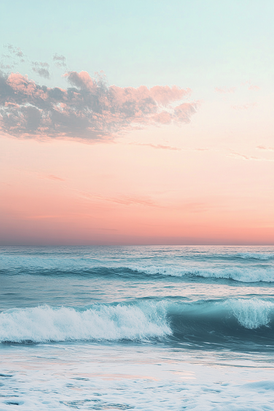 Coastal Horizon Breeze Canvas