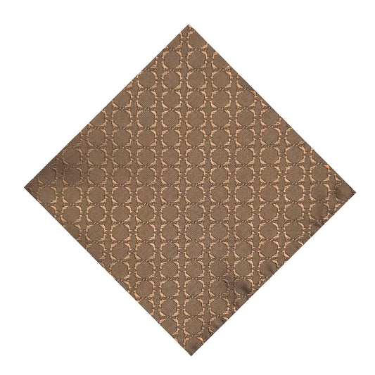 Coffee Textured Pocket Square