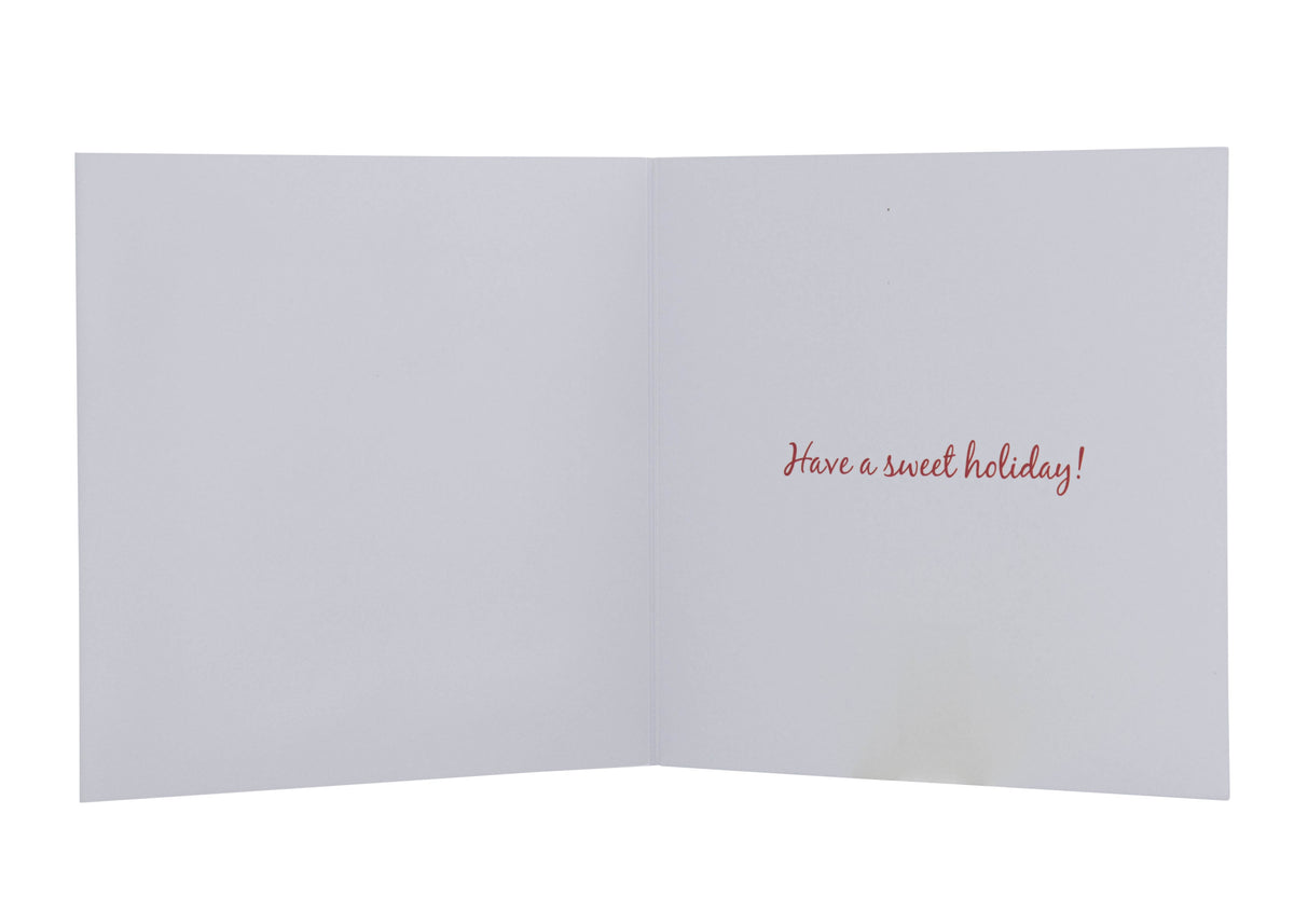 Collins Christmas Cards - 3D Snow Effect with Festive Polar Bear and Bird - 10 Pack Festive Greeting Cards