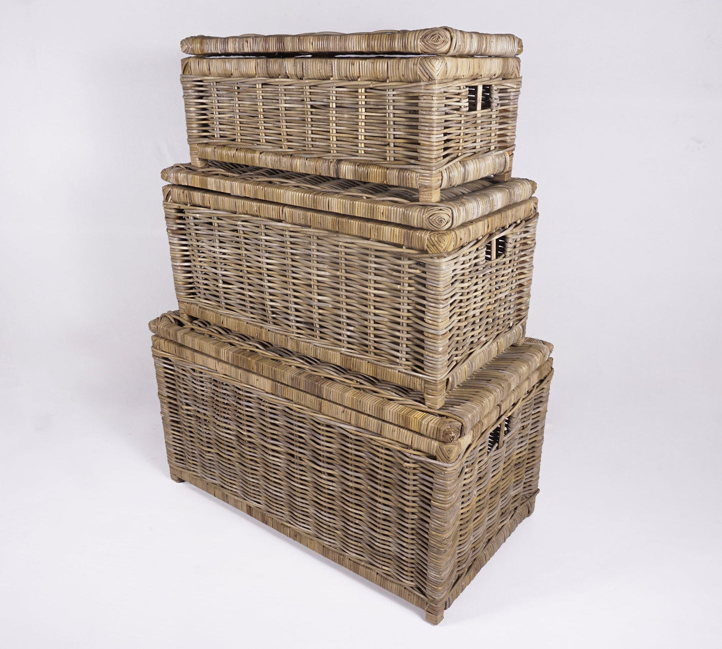 Wovenhill Kubu Rattan Storage Hamper