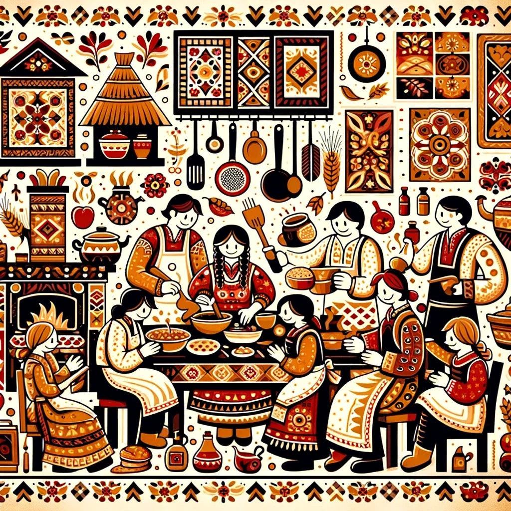 Communal Kitchen Joy Cotton Cushion