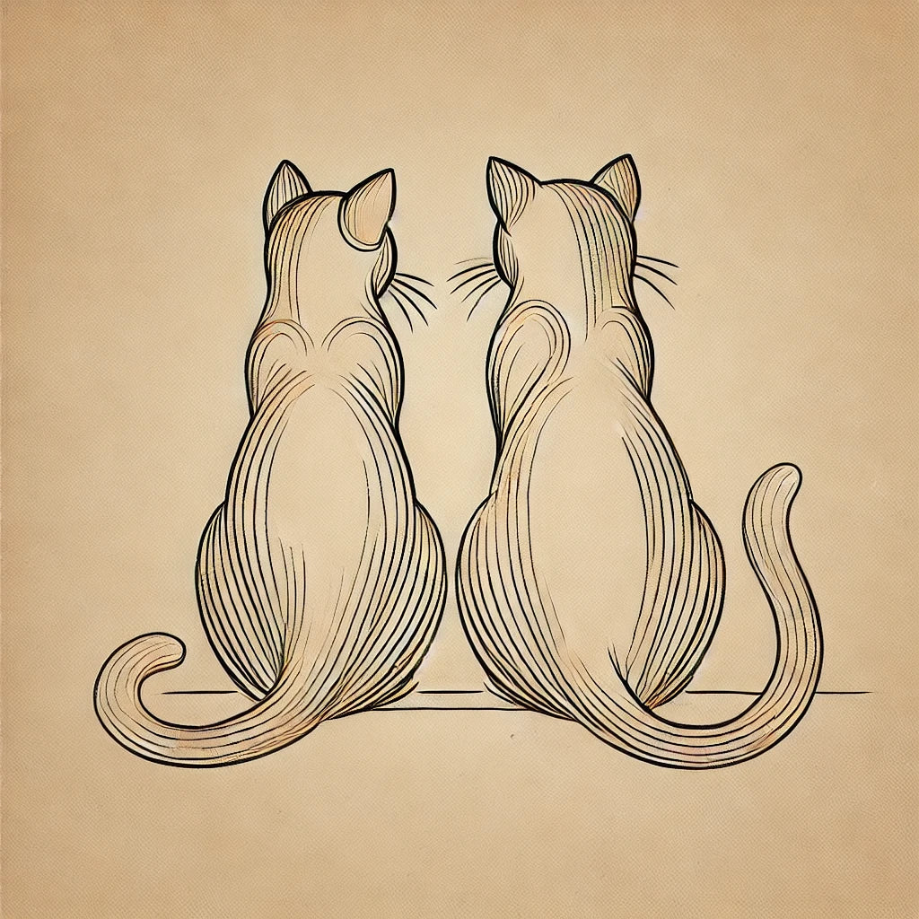 Companionship Cats Canvas
