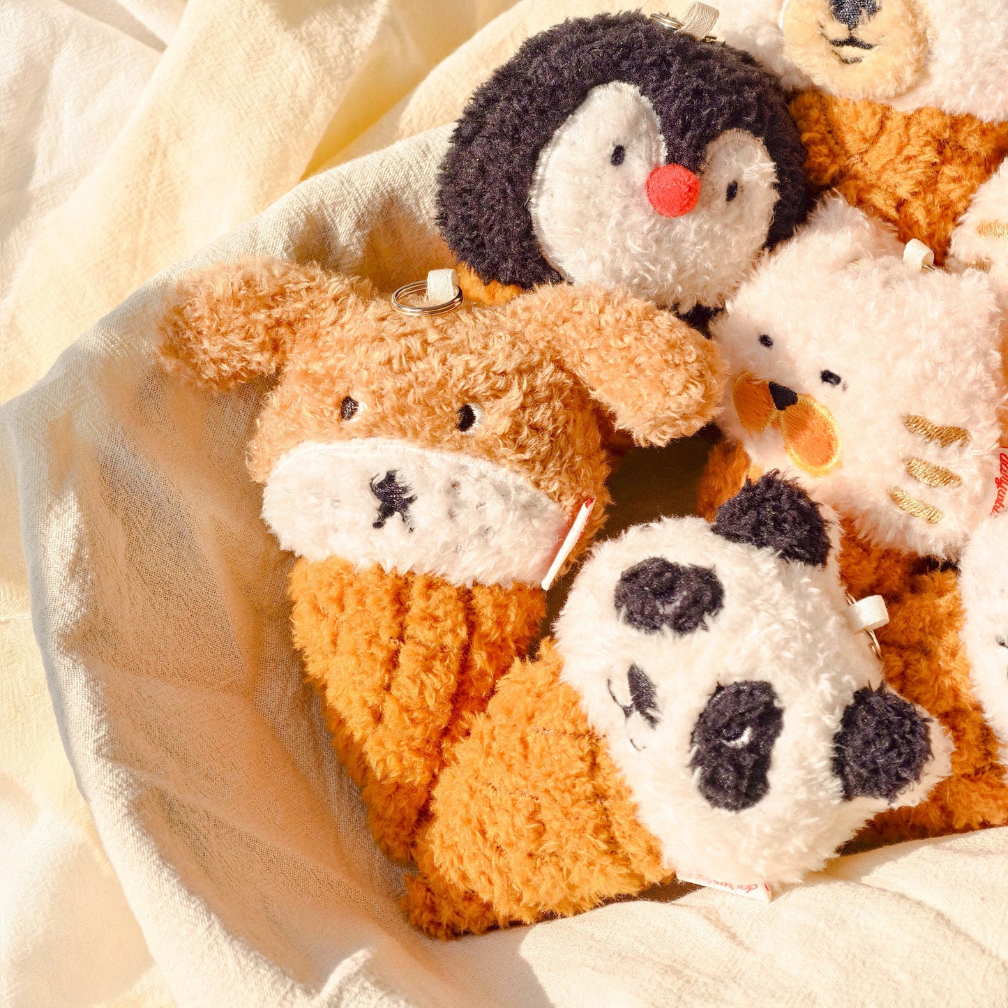Daily White | Panda Ice Cream Cone Plush Charm