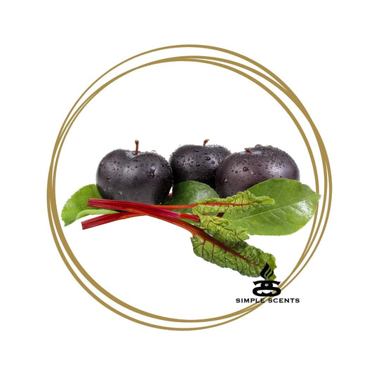 Black Plum & Rhubarb - Simple Scents Ambience Knot Style Soy Wax Melts
