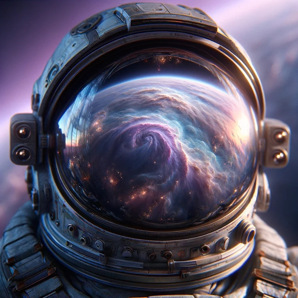 Cosmic Reflection Canvas