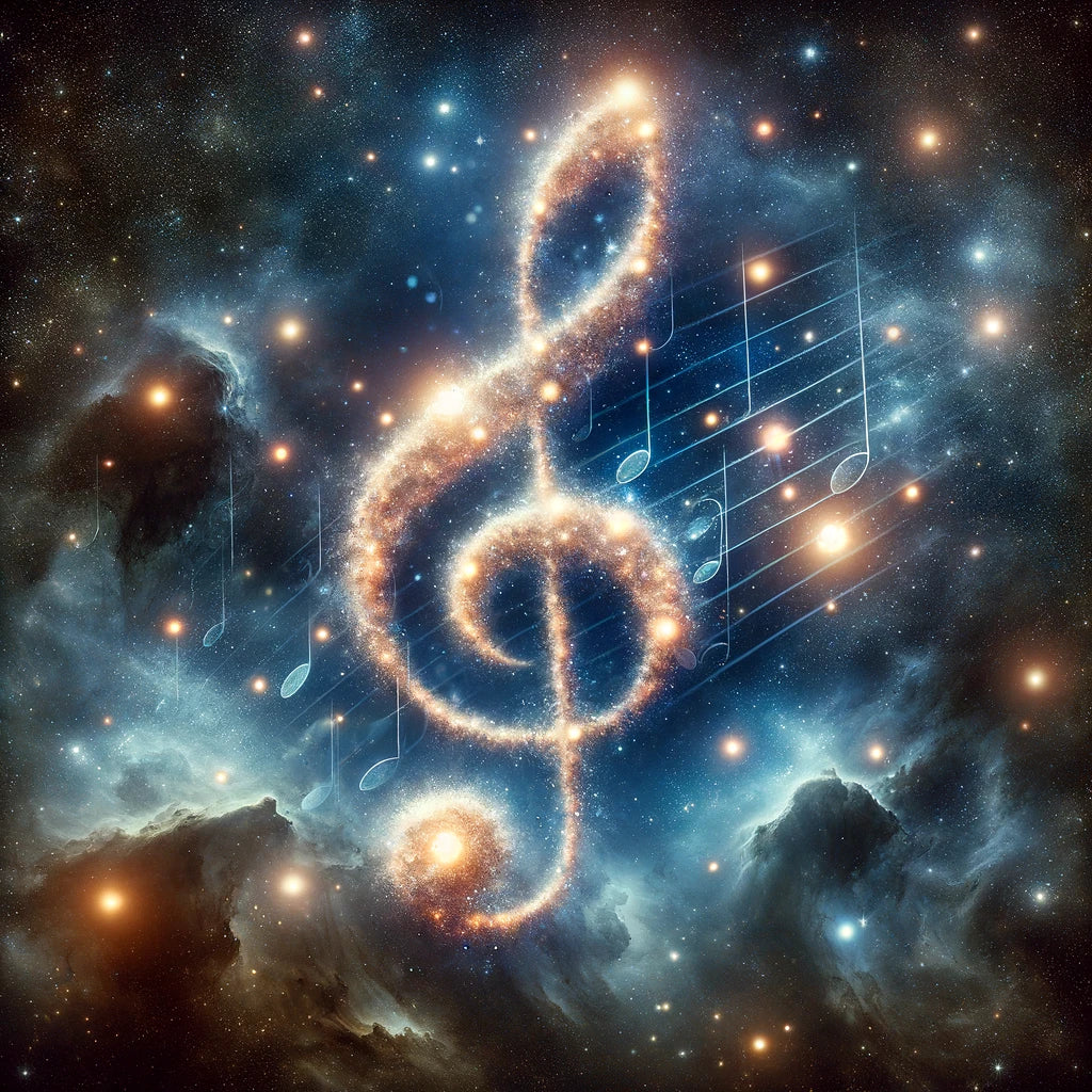 Cosmic Symphony Cotton Cushion