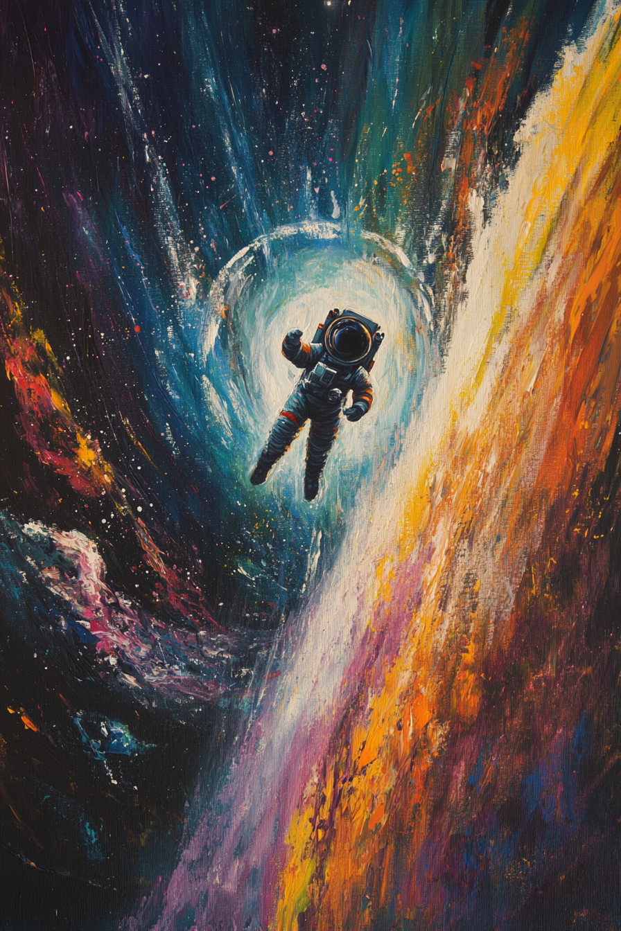 Cosmic Traveller Canvas