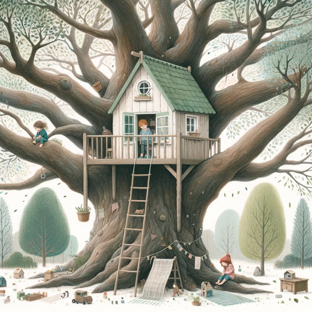 Cosy Treehouse Canvas