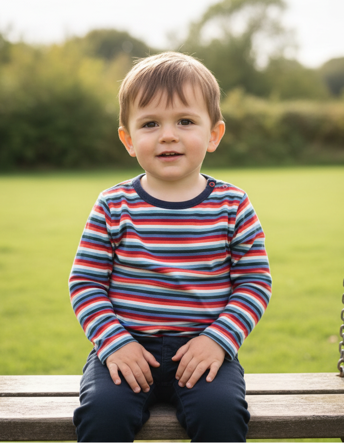 Cara Stripe Kids Top