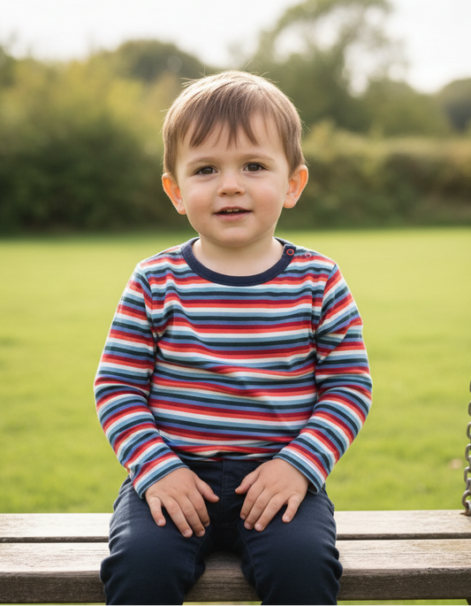 Cara Stripe Kids Top