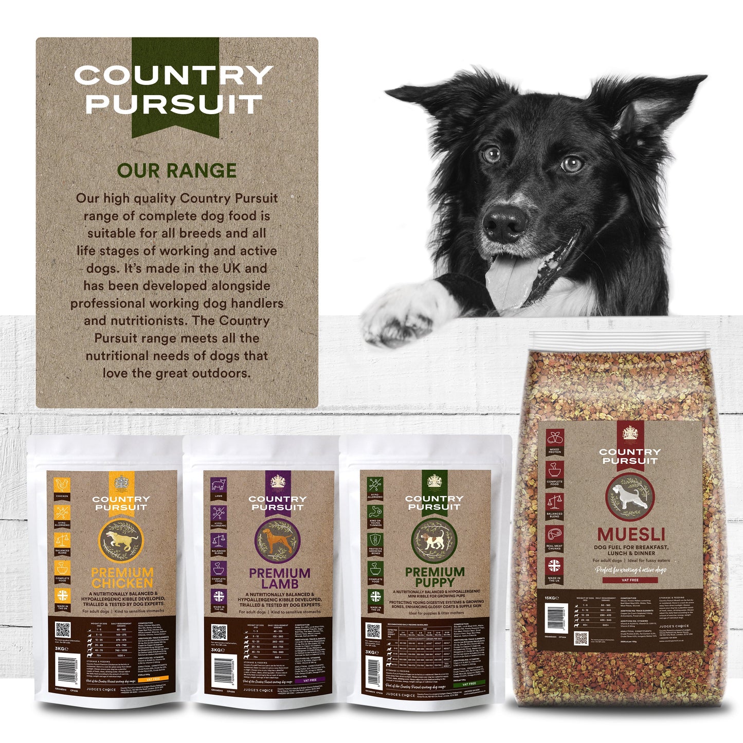Premium Puppy Dry Dog Food