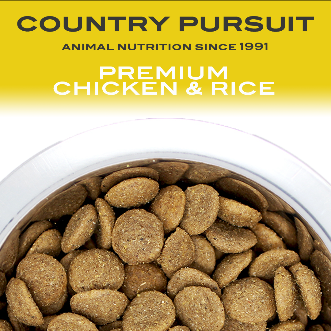 Country Pursuit Premium Chicken & Rice Adult Dry Dog Food - 3kg