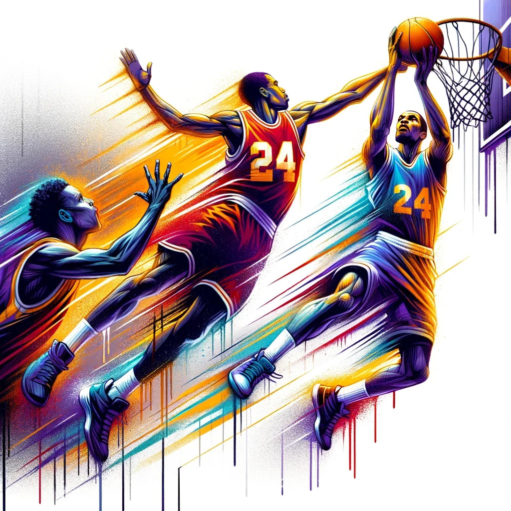 Courtside Clash Cotton Cushion