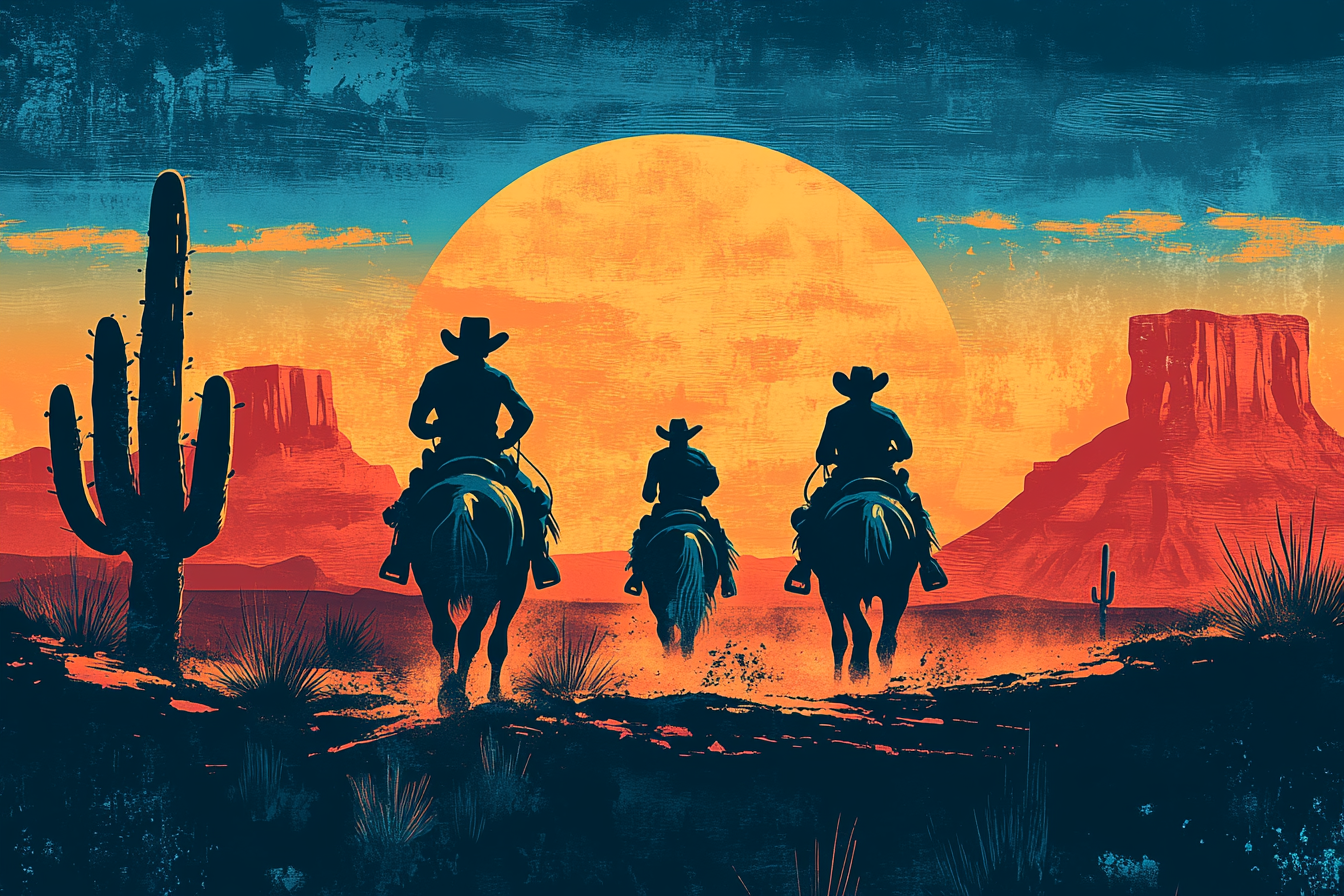 Cowboy Frontier Blanket