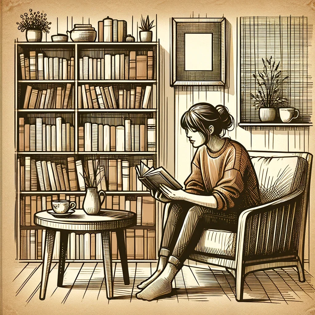 Cozy Reading Nook Canvas
