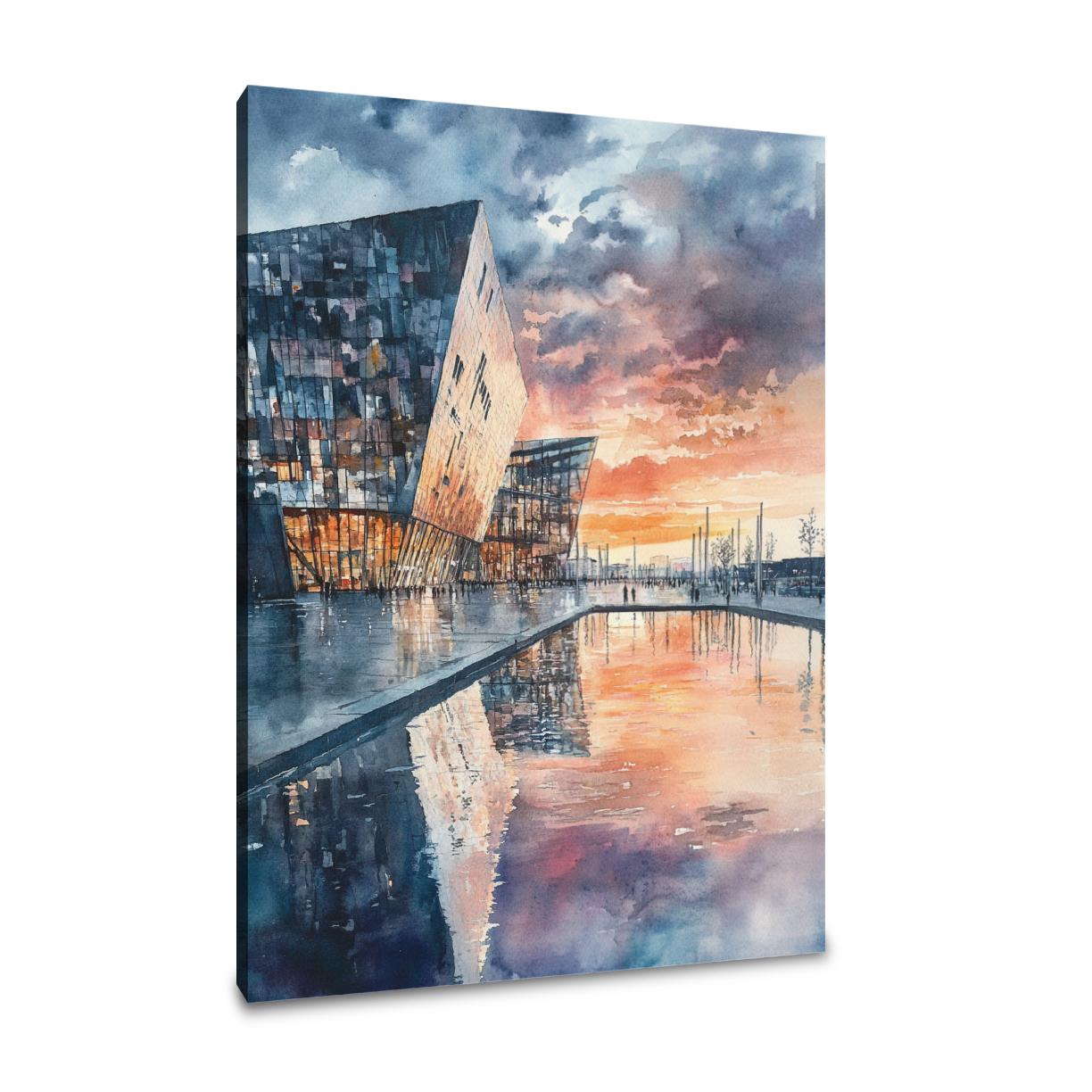 Titanic Twilight Canvas