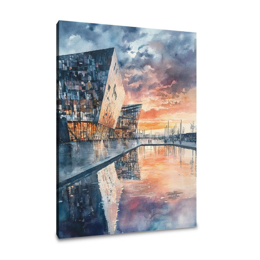 Titanic Twilight Canvas