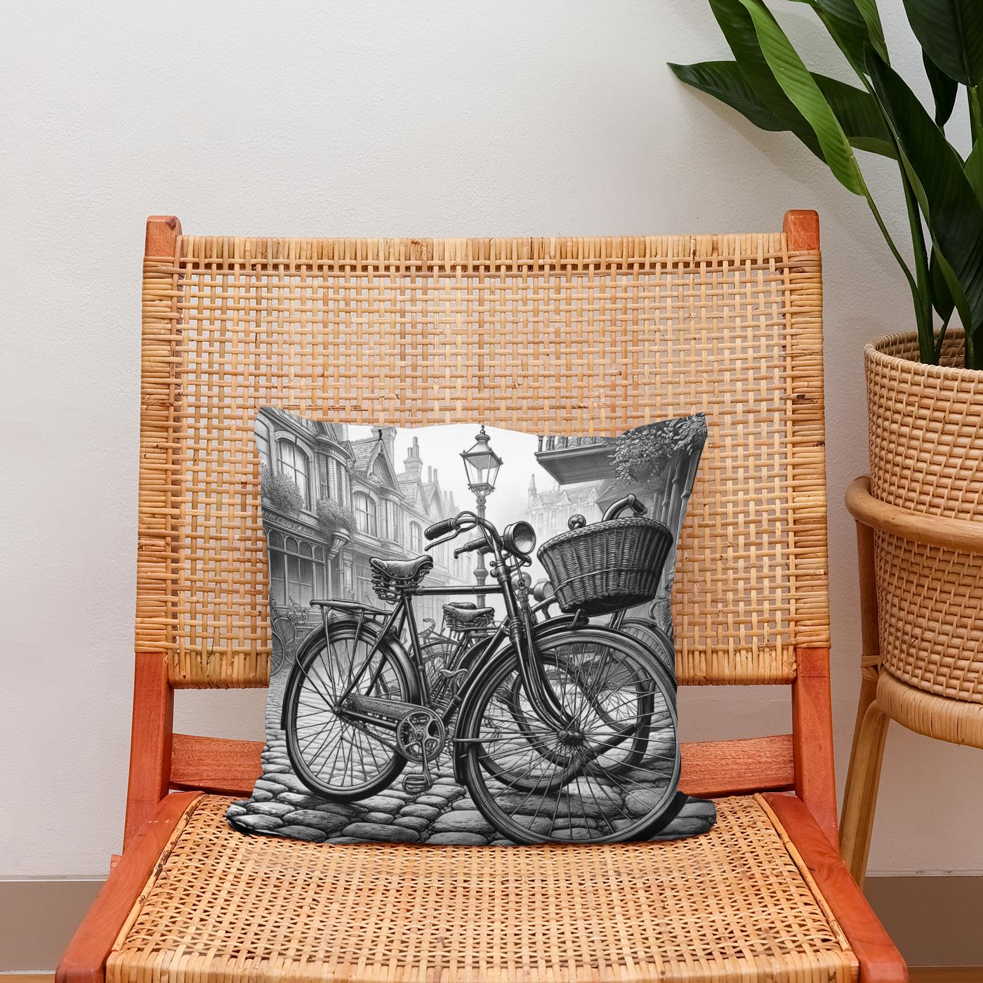 Cobblestone Memories Cotton Cushion