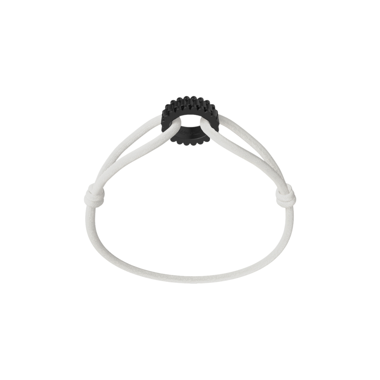 Carbon Regent Cord Bracelet