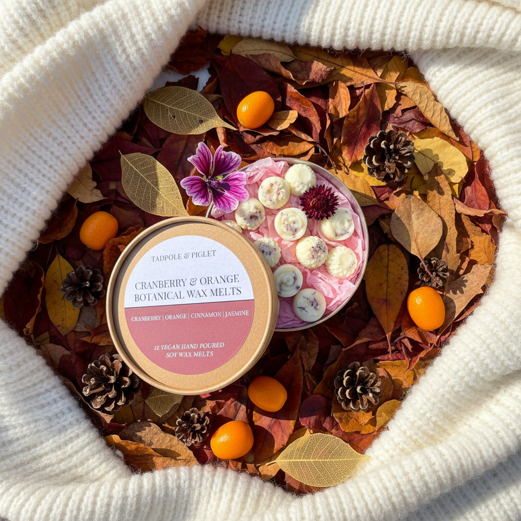 Cranberry & Orange Botanical Wax Melts