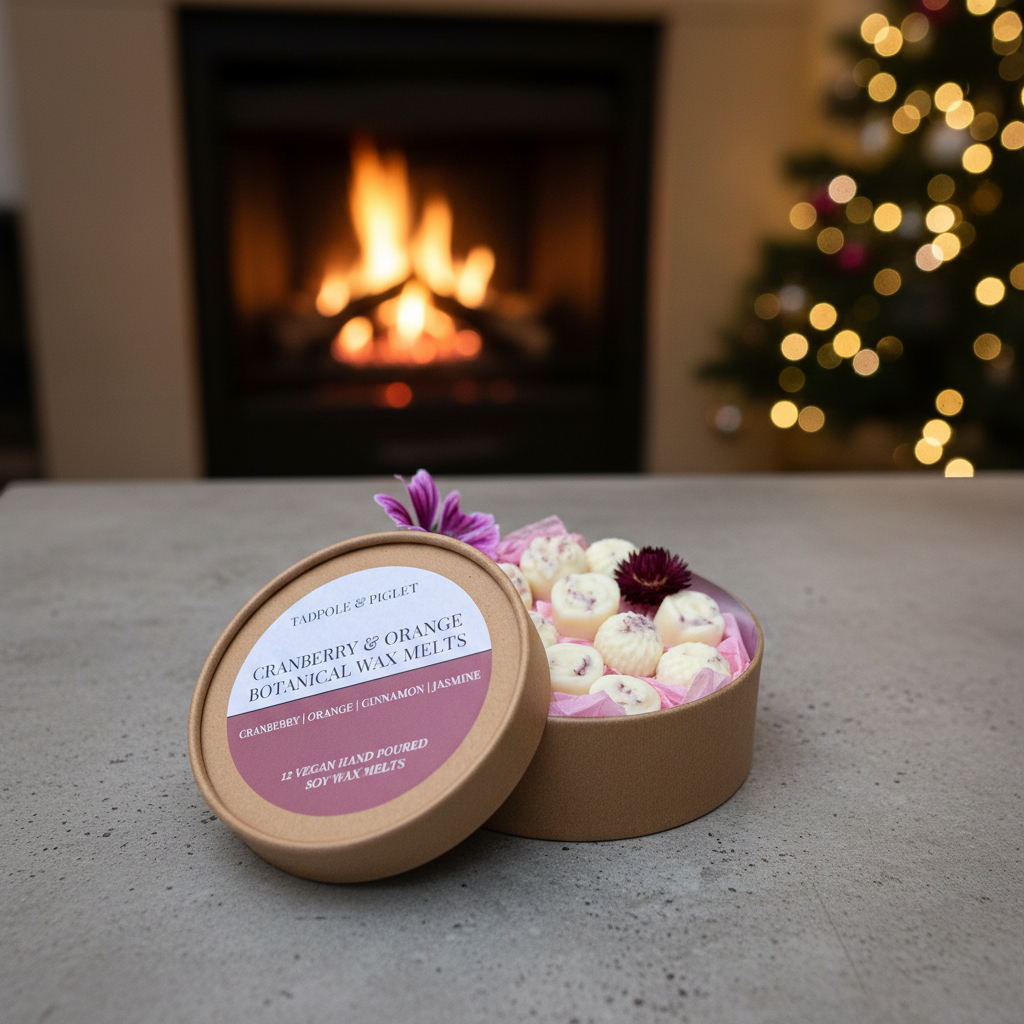 Cranberry & Orange Botanical Wax Melts