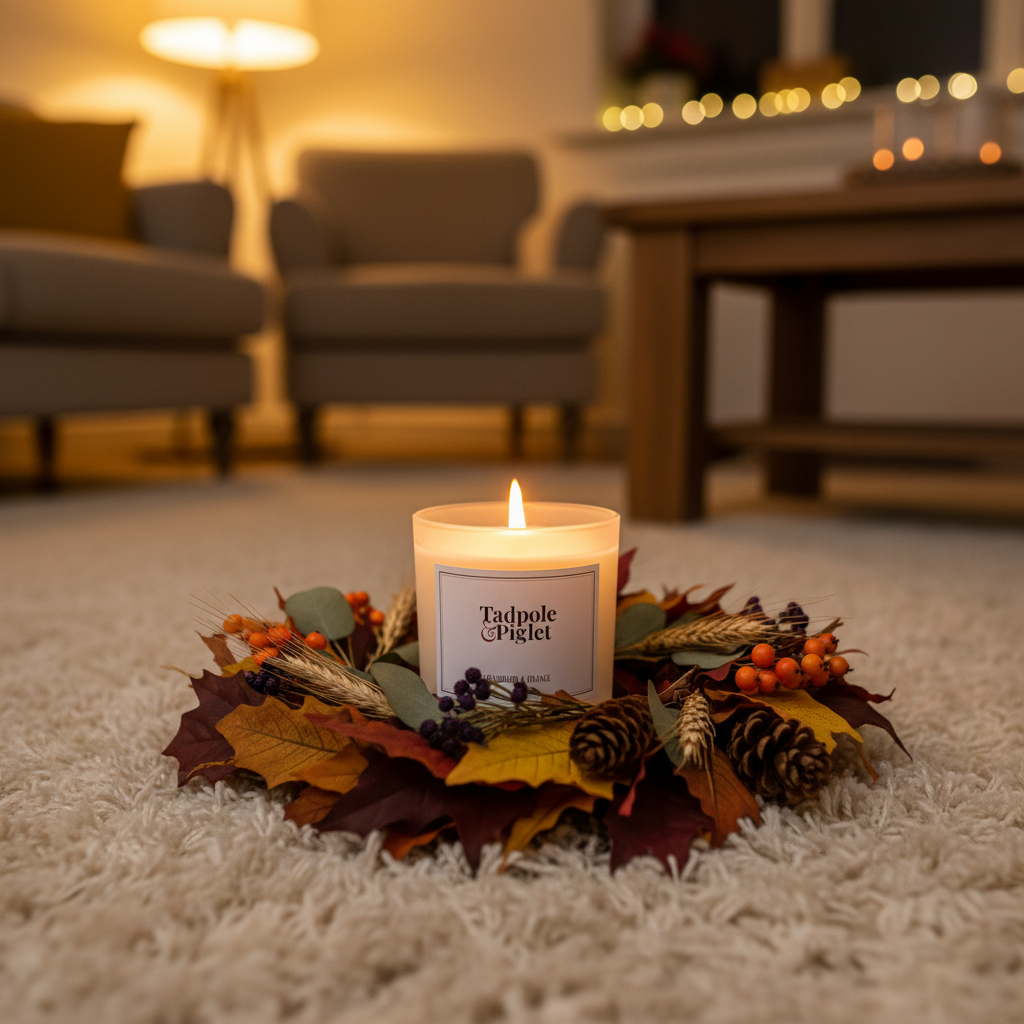 Cranberry & Orange Scented Candle