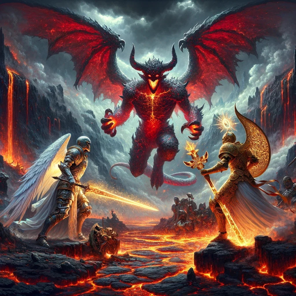 Crater Clash Canvas