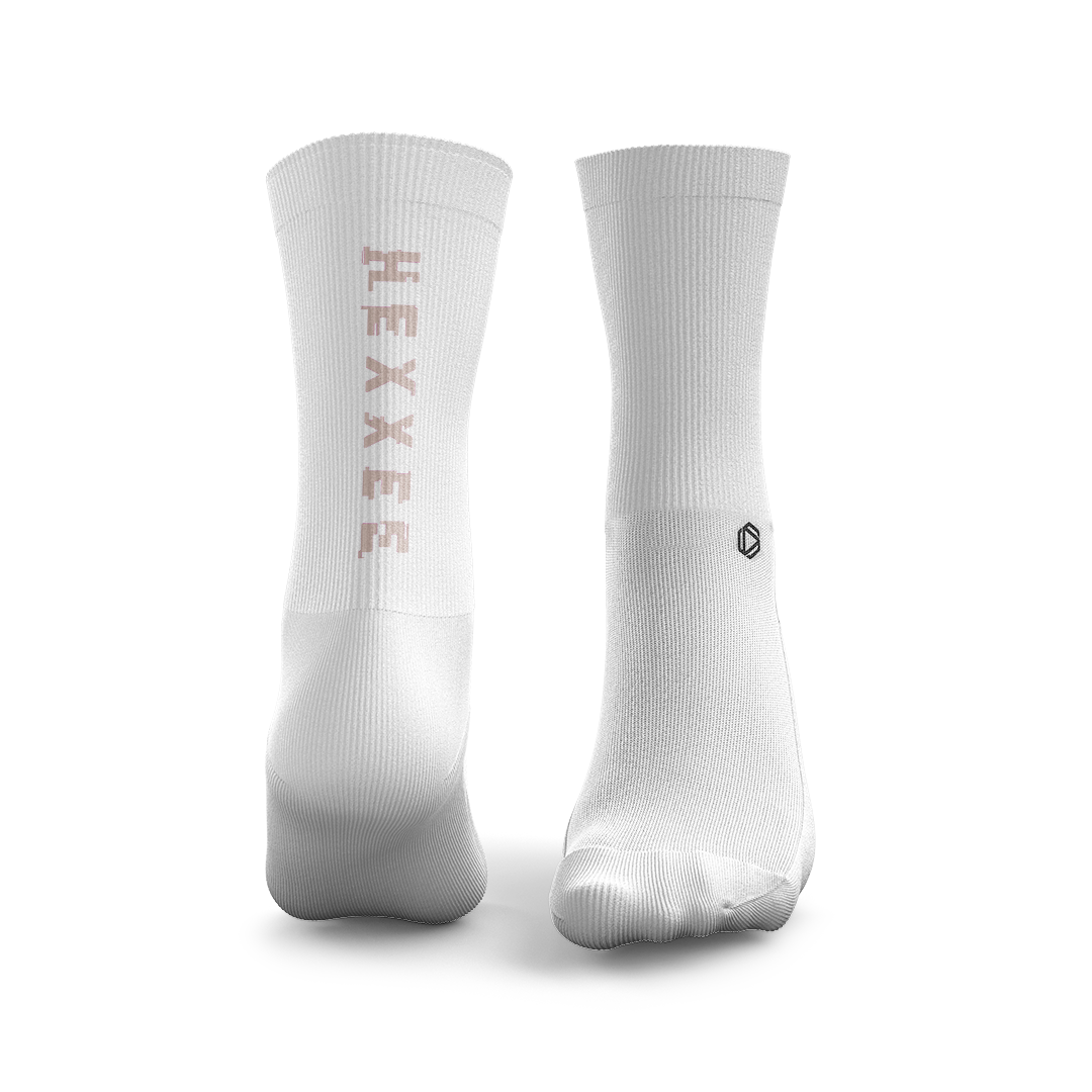 Glitch Text Socks