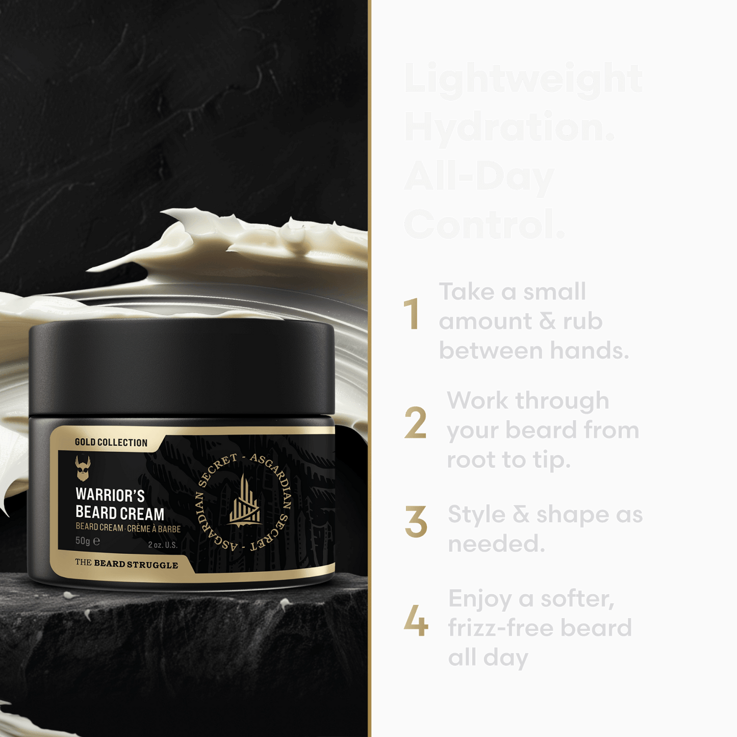 Beard Cream: Defeat Dryness and Itch