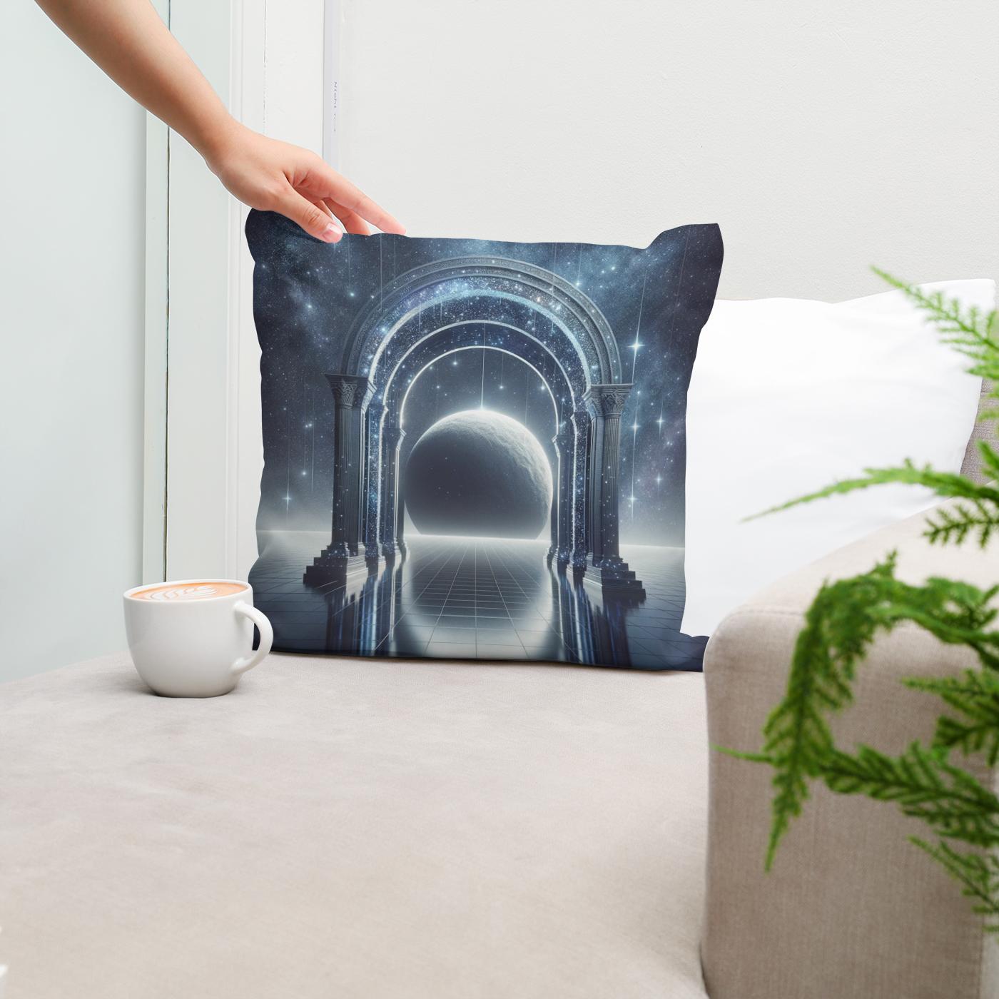 Starry Gateway Cotton Cushion