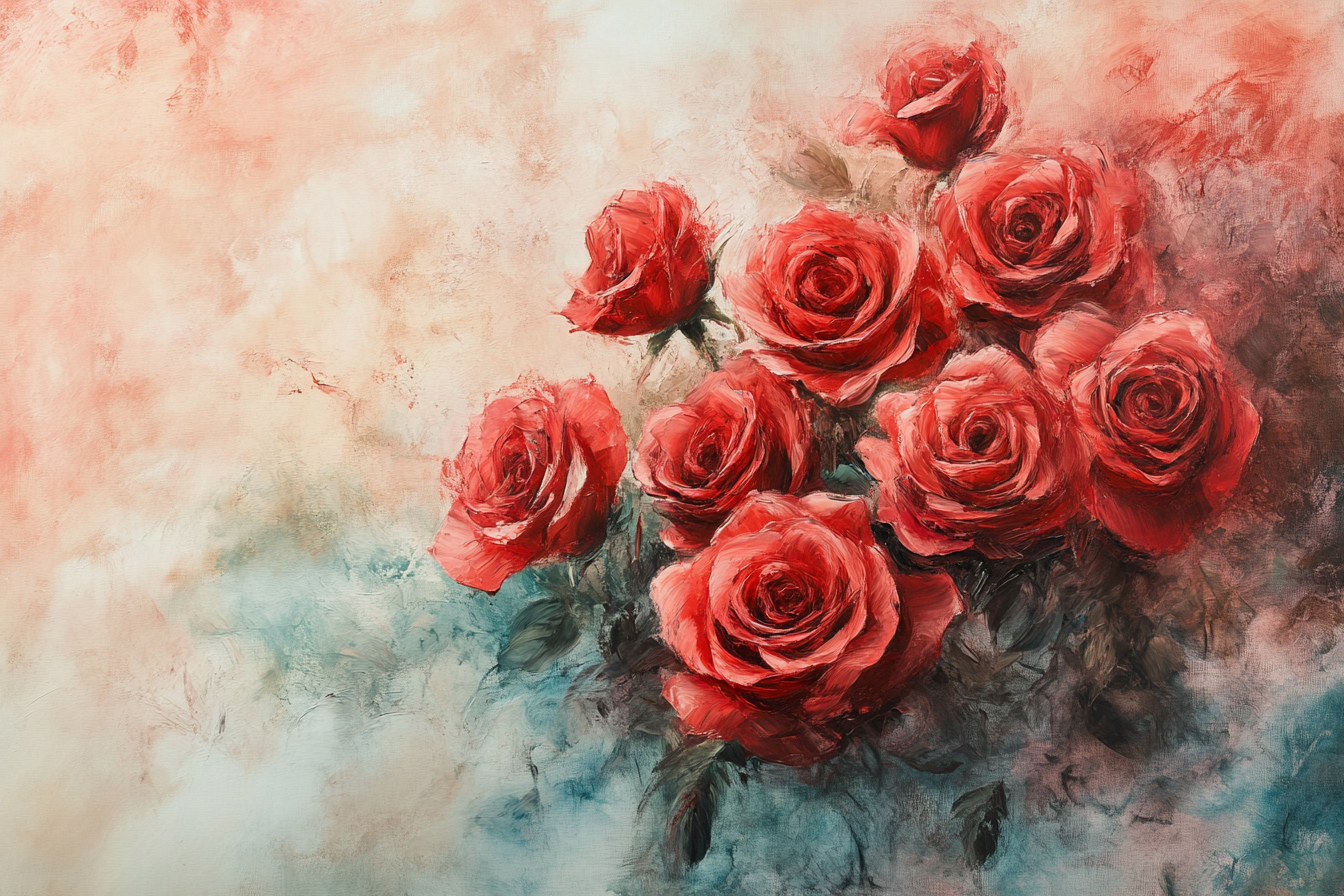 Crimson Rose Reverie Blanket
