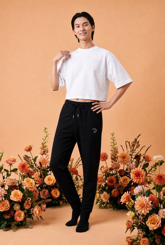 Embroidered Pitod Crop Top
